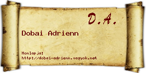 Dobai Adrienn névjegykártya